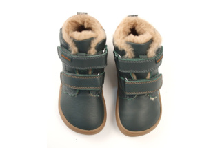 Protetika barefoot -zimné topánky Deny green