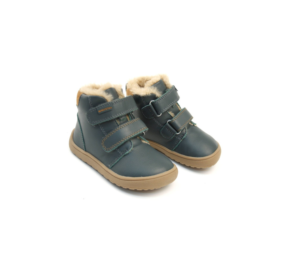 Protetika barefoot -zimné topánky Deny green