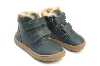 Protetika barefoot -zimné topánky Deny green