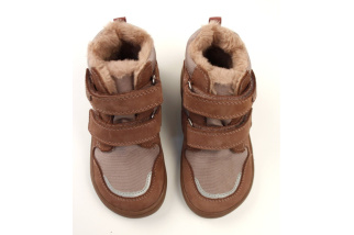 Protetika barefoot -zimné topánky s membránou Daxi old pink