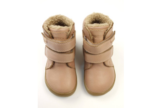 Protetika barefoot -zimné topánky s membránou Beka pink