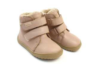 Protetika barefoot -zimné topánky s membránou Beka pink