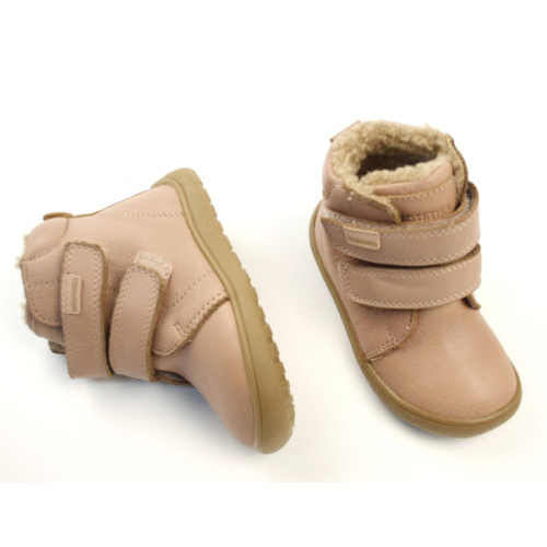 Protetika barefoot -zimné topánky s membránou Beka pink
