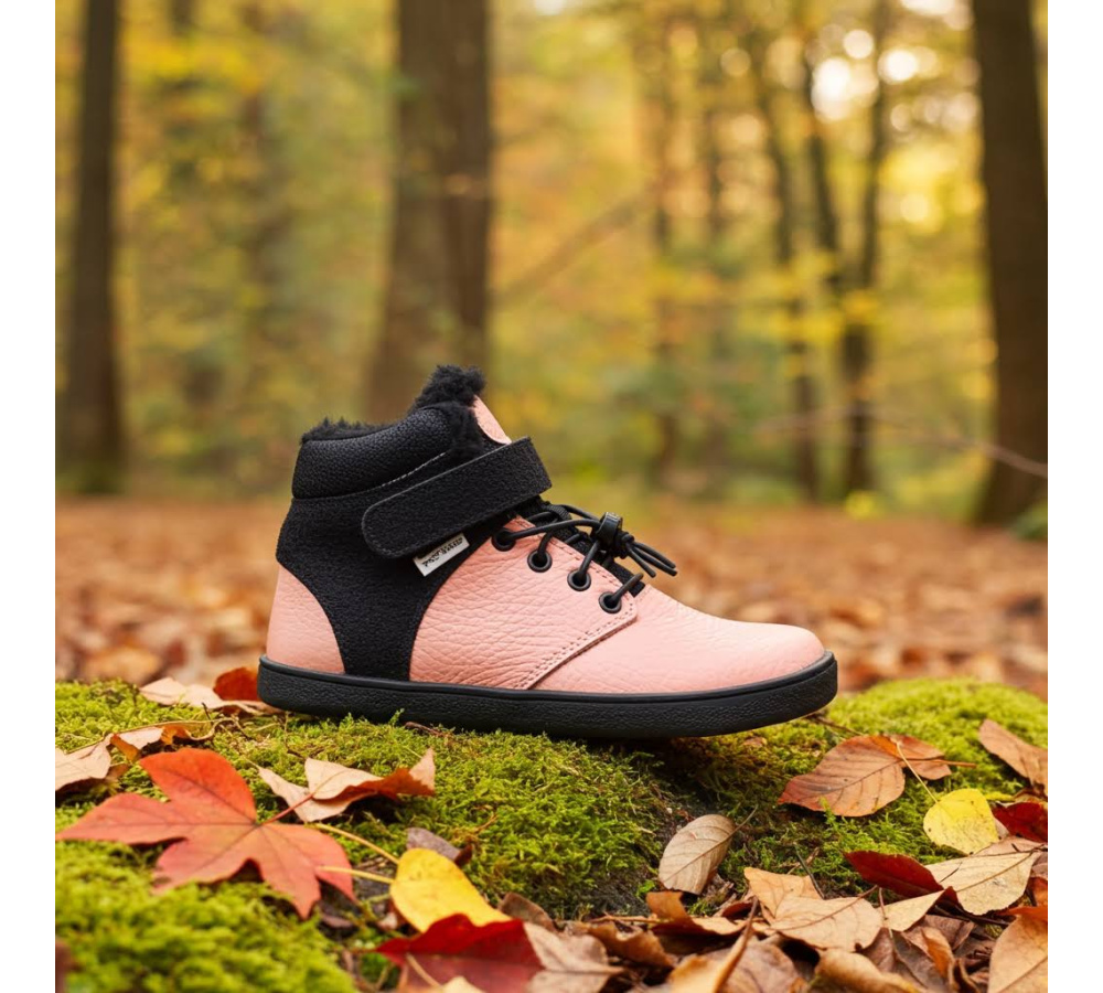 PEGRES BF 40 0.1 - zimná obuv staroružová