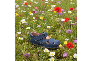 PEGRES B 1096 sandálky modré