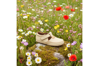 PEGRES B 1097 prvé topánočky béžové