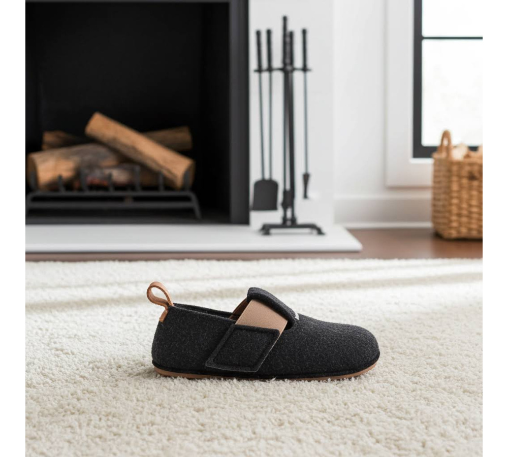 PEGRES BF 01U papuče čierna