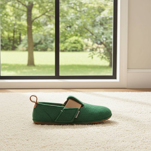 PEGRES BF 05U papuče zelené