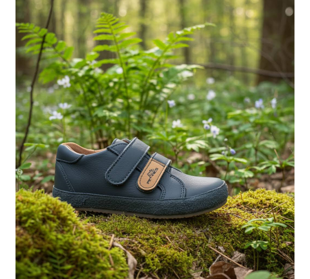 PEGRES B 1408 celoročná obuv modrá