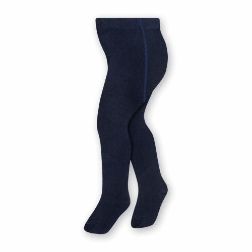 Bavlnené pančuchy pre deti - tmavomodré