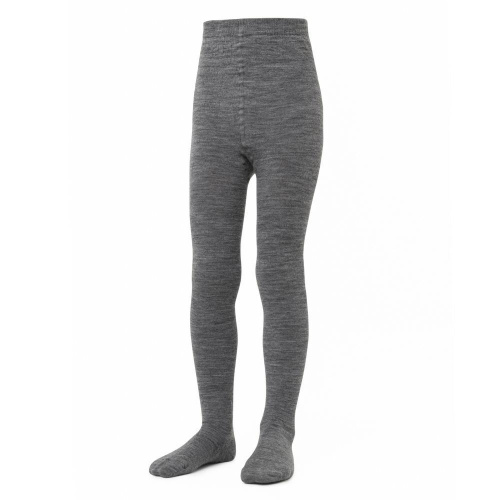 Pančuchy z merino vlny - tmavošedé