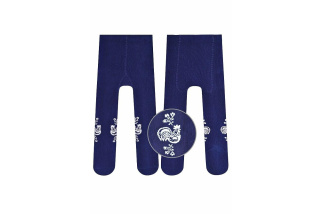 Bavlnené pančuchy - tmavomodré 0-2 roky
