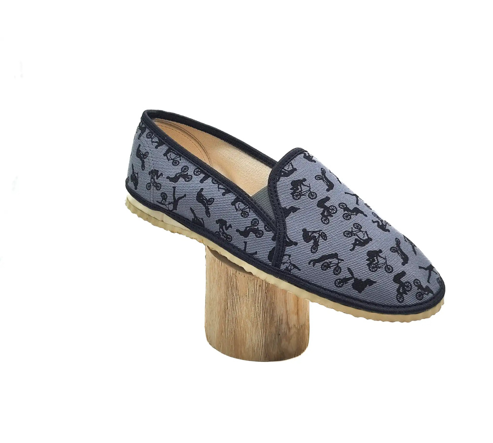 PEGRES papuče sivé - 25 cm