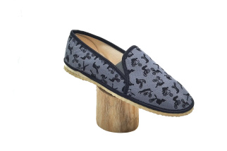 PEGRES papuče sivé - 25 cm