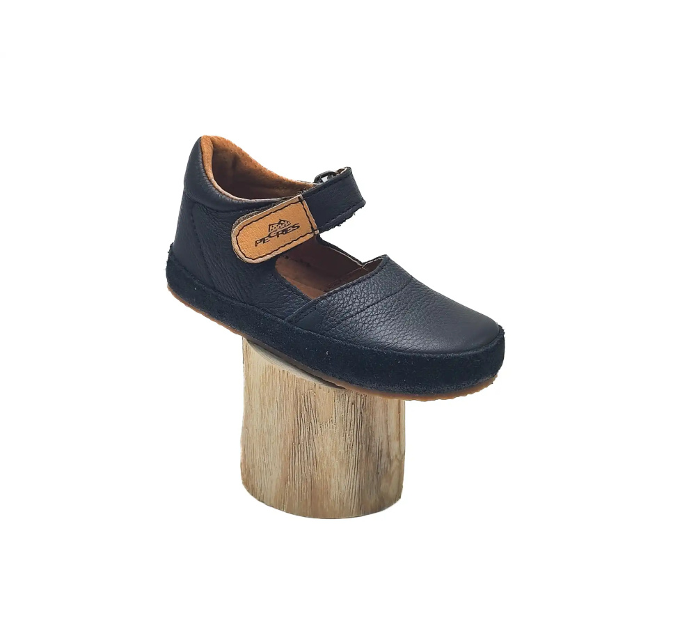 PEGRES detská barefoot obuv čierna 27