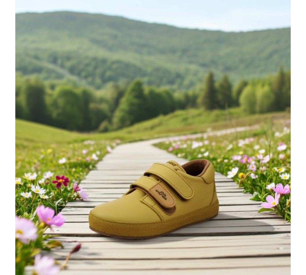 PEGRES E celoročná obuv žltá