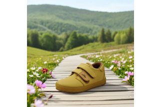 PEGRES E celoročná obuv žltá