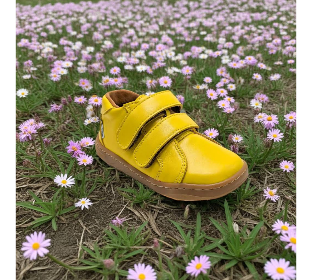 PEGRES SBF 60 celoročná obuv žltá