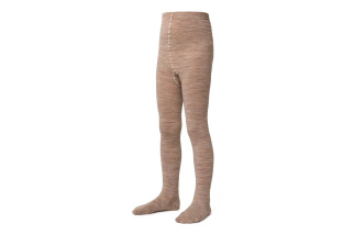 Pančuchy z merino vlny - béžové