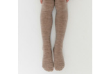 Pančuchy z merino vlny - béžové