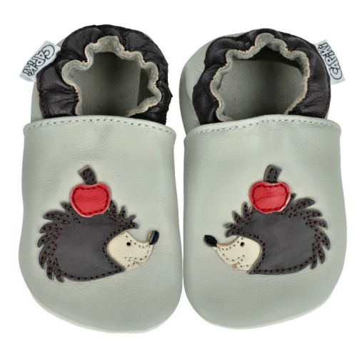 Capiki - kožené capačky - Ježko Maxík