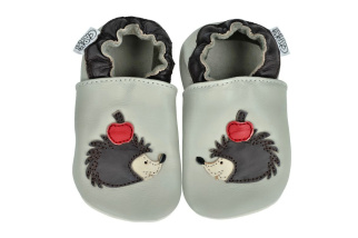 Capiki - kožené capačky - Ježko Maxík