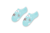 Bambusové dievčenské ponožky s hviezdičkami