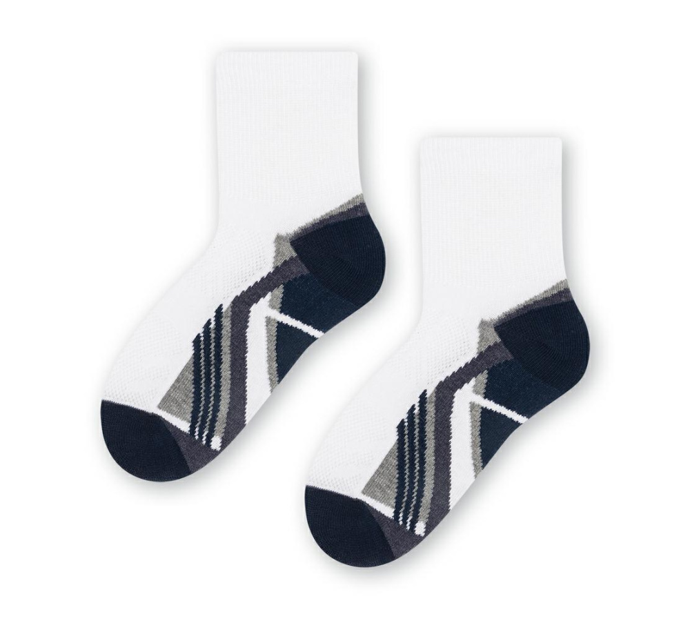 Športové ponožky - biele