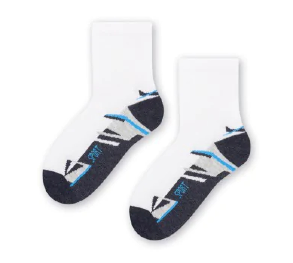 Športové ponožky - biele