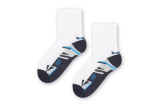 Športové ponožky - biele