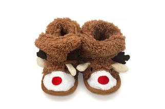 Detské zimné topánočky, Pidilidi, PD0559-01, hnedé