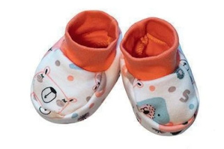 Dojčenské bavlnené capáčky Medvedík KORÁLOVEJ Baby Service