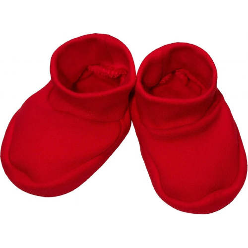 Baby Service dojčenské bavlnené capáčky UNI červené