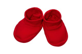 Baby Service dojčenské bavlnené capáčky UNI červené
