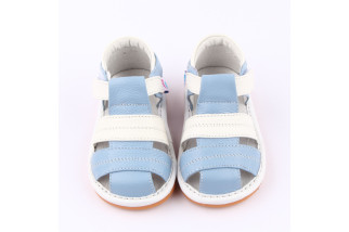 Freycoo - Detské kožené sandálky