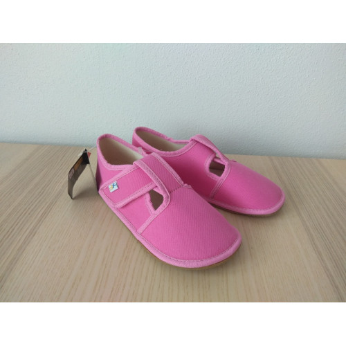 Barefoot papučky 3F - ružové
