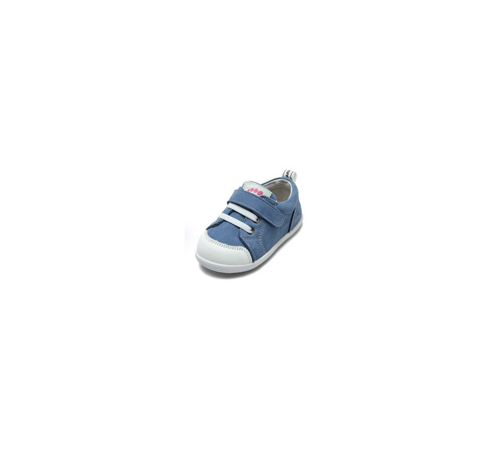 Freycoo - kožené topánky Andy modré